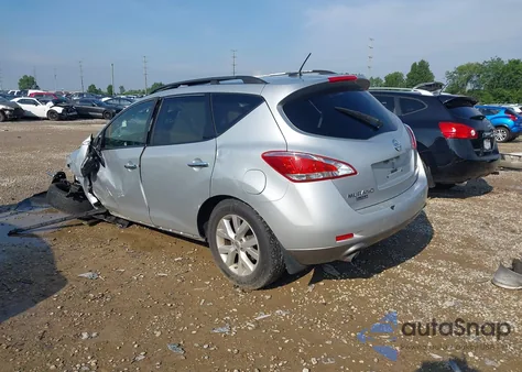 2013 Nissan Murano Sl из США, поврежденный, VIN JN8AZ1MW9DW322125